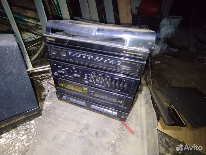 Музыкальный центр на запчасти