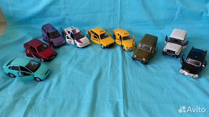 Легковые модельки