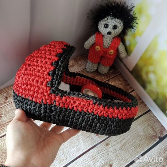 Ежик игрушка и люлька