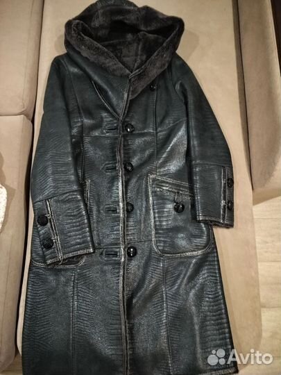 Дубленка натуральная женская 46 48