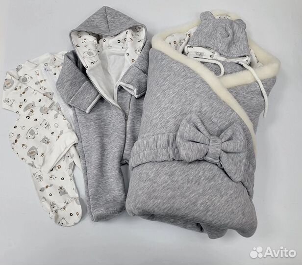 Новые комплекты на выписку (зима)