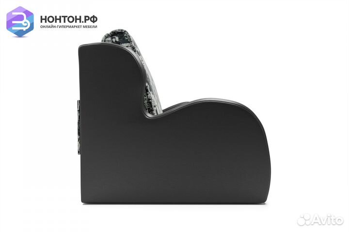 Диван аккордеон Атлант принт газета