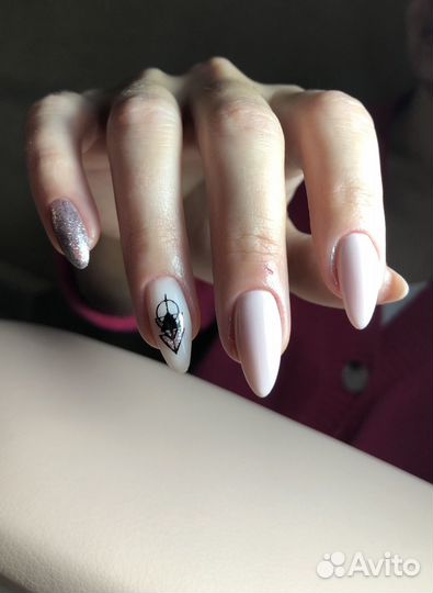 Маникюр с покрытием гель лак
