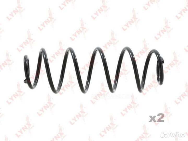 Lynxauto SC-2562 Пружина подвески задняя зад прав