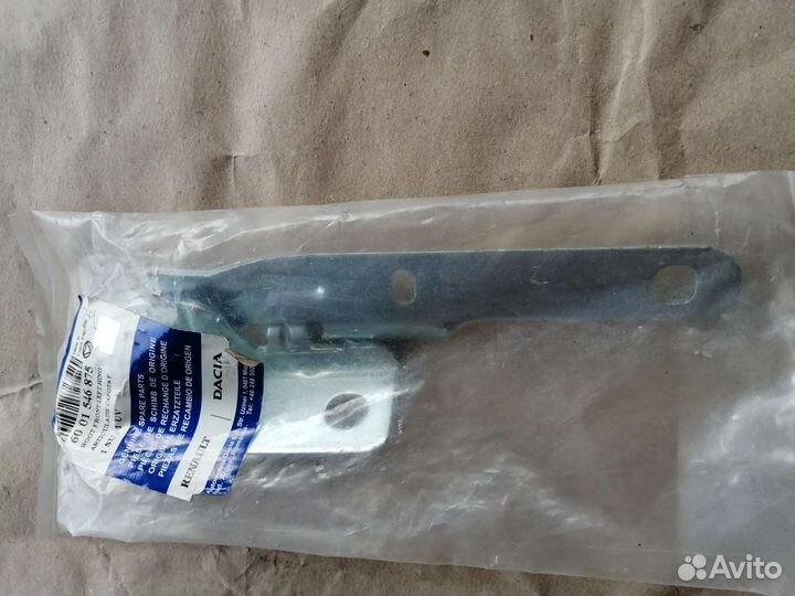 Петля капота левая Renault Logan
