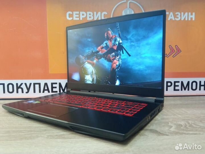 Ноутбук MSI GF63 игровой