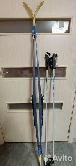 Лыжи, Ботинки, Палки (комплект)