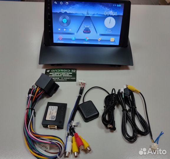 Магнитола Android 2/32 GB Renault megane 2