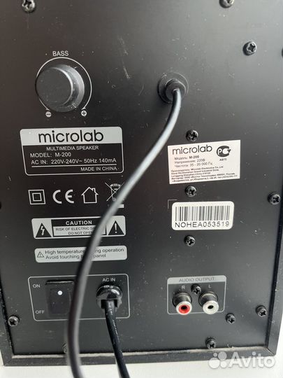 Колонки для компьютера microlab