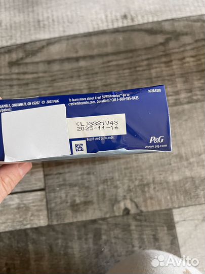 Полоски для отбеливания Crest 3D White Express