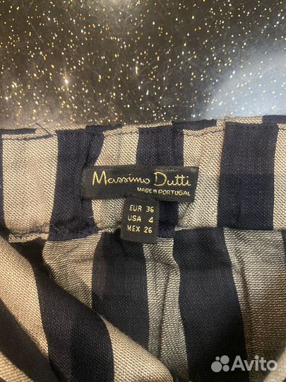 Платье льняное Massimo Dutti