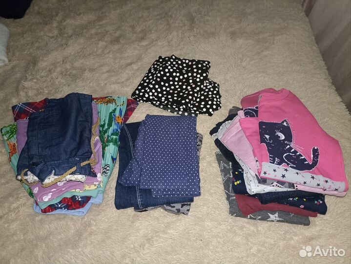 Вещи пакет для девочки р. 116-122