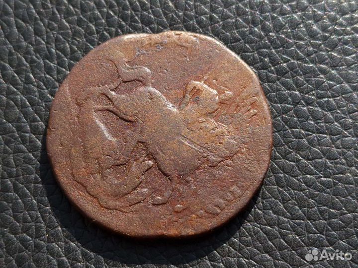 Монета 2 копейки 1757 Елизавета