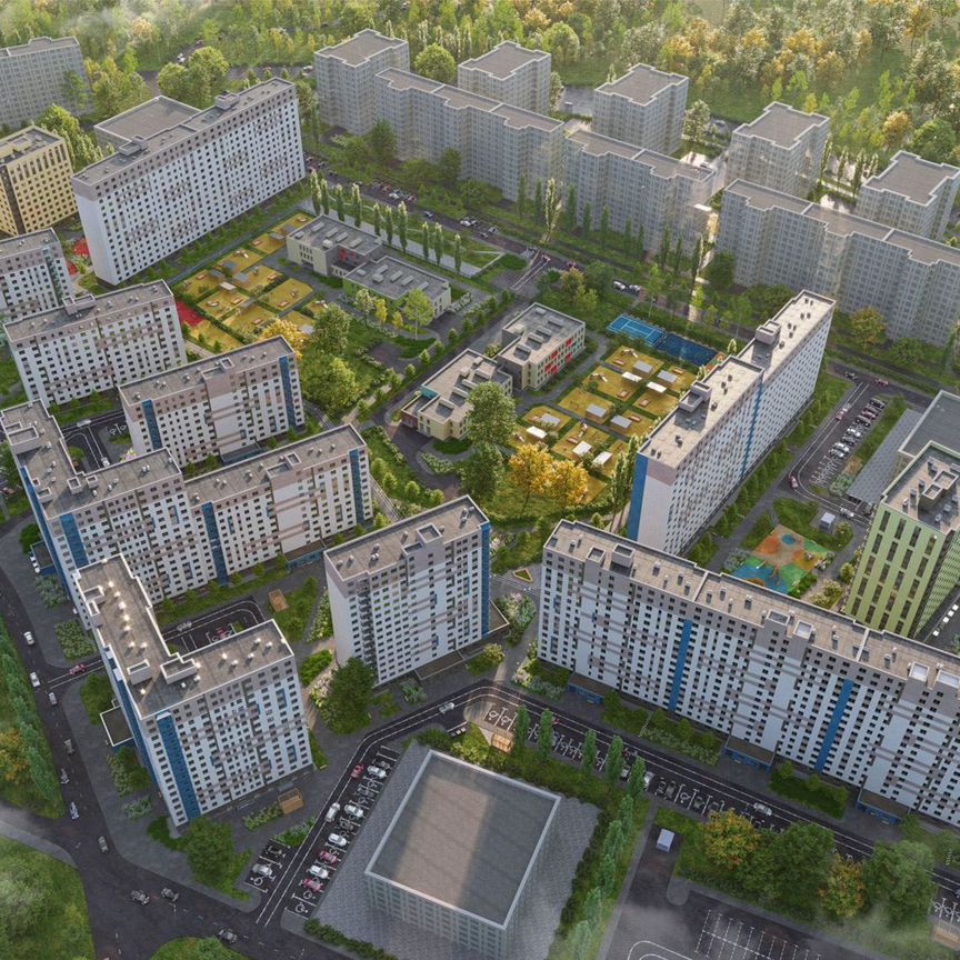 2-к. квартира, 51,2 м², 11/16 эт.