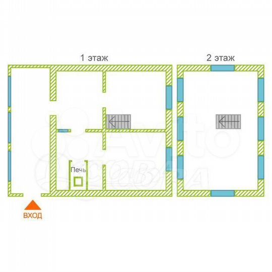 Дача 36 м² на участке 4,5 сот.
