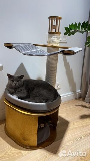 Когтеточка домик для кошки