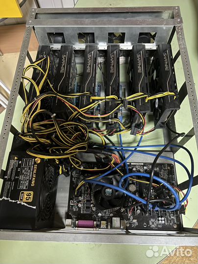 Майнинг ферма rx 570