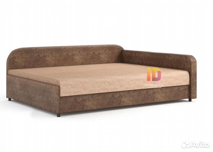 Диван Тахта угловая с прямой спинкой 140 Эконом