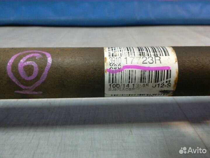 Привод полуось передний левый Nissan Almera G15