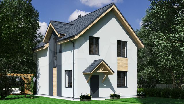 Дом 130 м² на участке 6 сот.