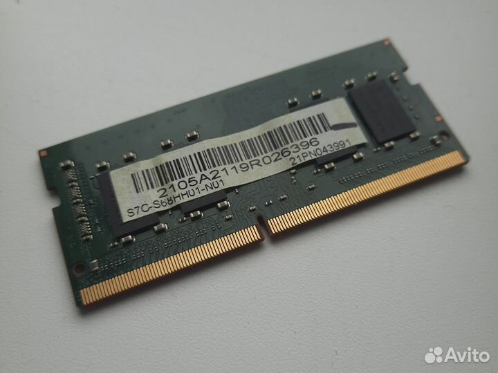 Оперативная память ddr4 8gb 3200 so-dimm