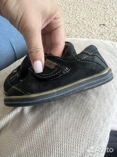 Туфли замшевые