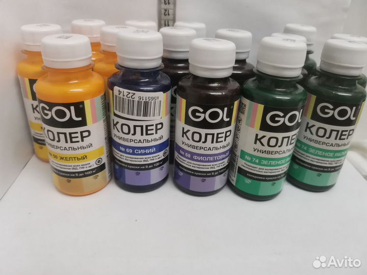 Колеровка краски