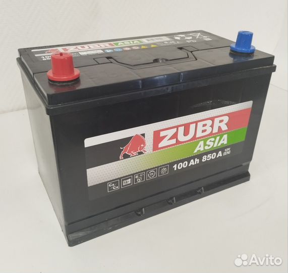 Zubr Asia 100Ач 850. Магазин. Гарантия