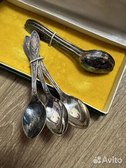 Мельхиоровые столовые приборы