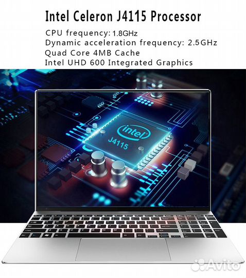 Новый Ноутбук 15.6