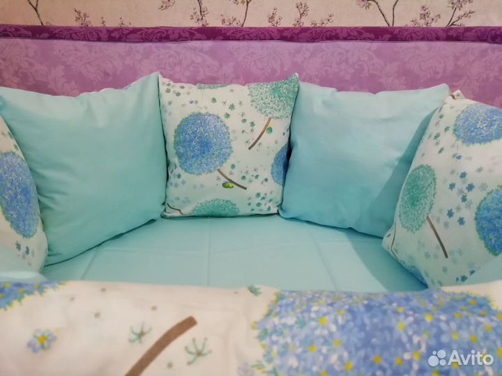 Бортики в кроватку