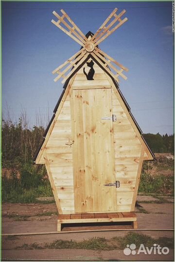 Дачный туалет домик яцс 633