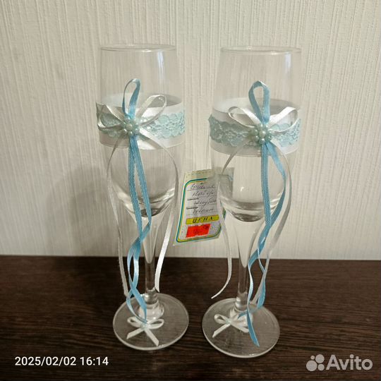 Свадебные бокалы