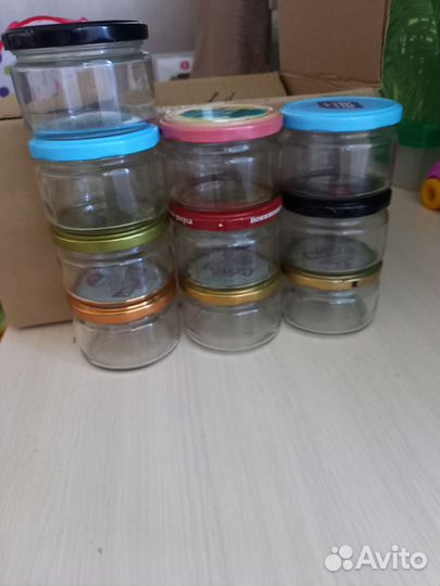 Банки стеклянные разные