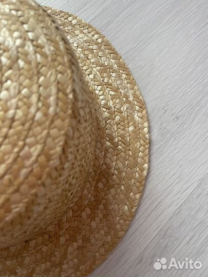 Шляпа соломенная