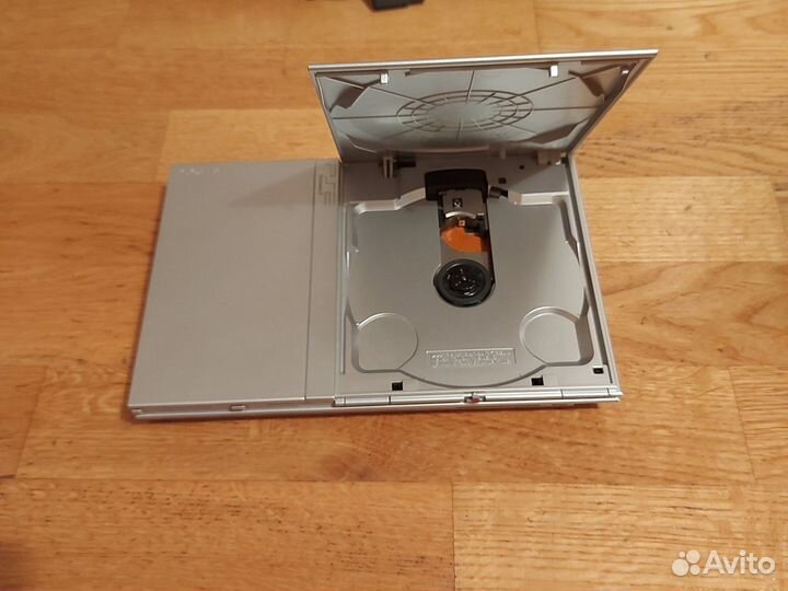 Sony playstation 2 PS2 slim серебряный