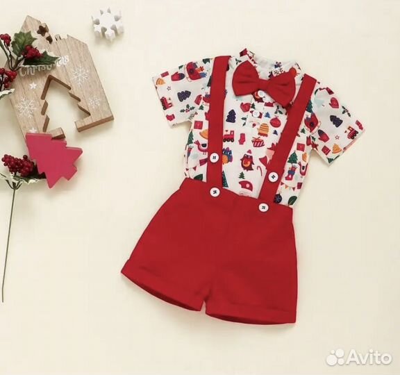 Новогодний костюм на малыша