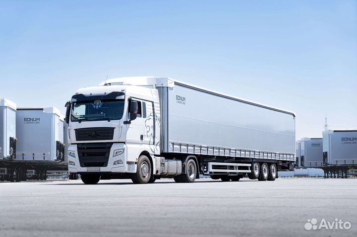 Полуприцеп шторный Bonum 914296-04, 2024