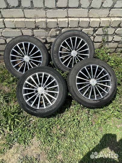 Литые диски r14 с летней резиной