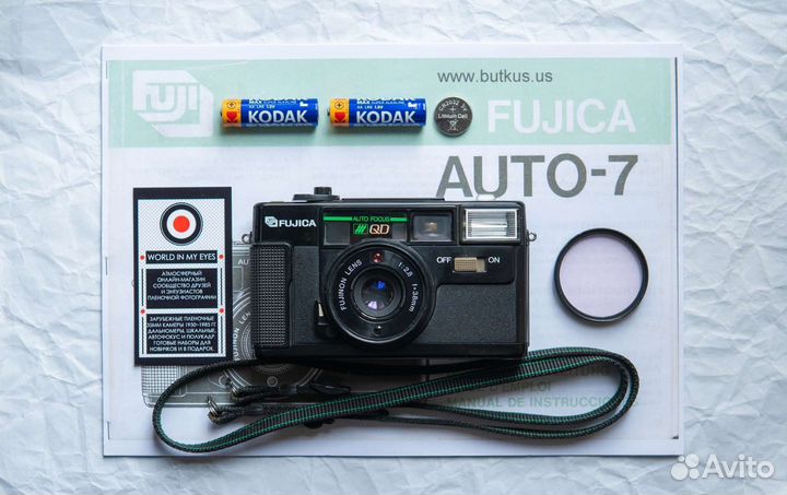 Fujica Auto-7 QD после полного сервиса