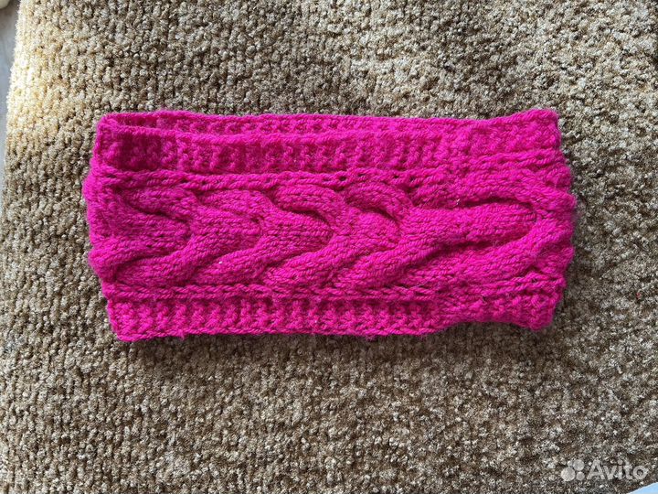 Повязки на голову вязаные