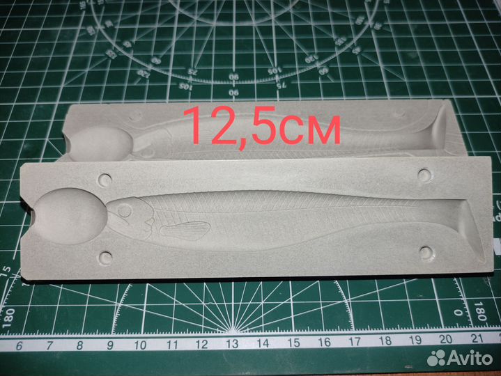 Формы из гипса для литья силиконовых приманок