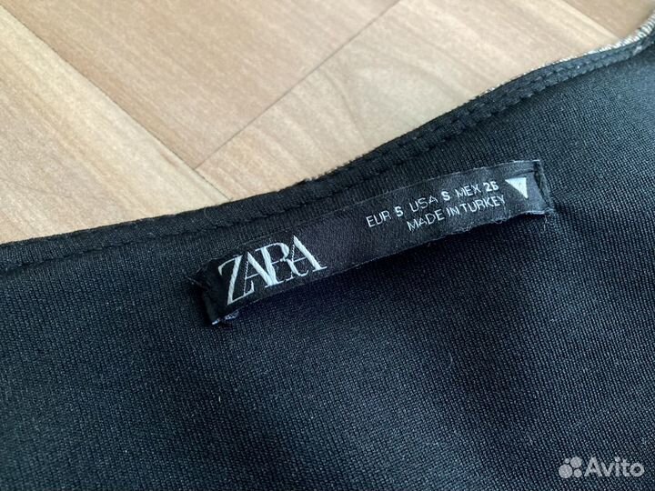 Платье мини Zara S