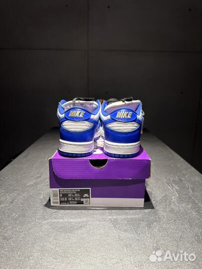 Nike Dunk Low SB QS Hyper Royal x Supreme