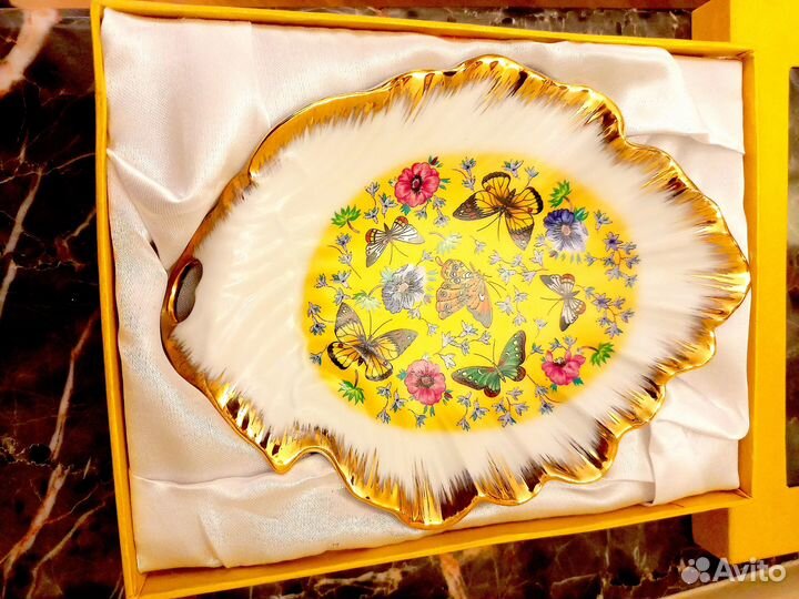 Декоративная тарелка - Arti M Collection - Бабочки