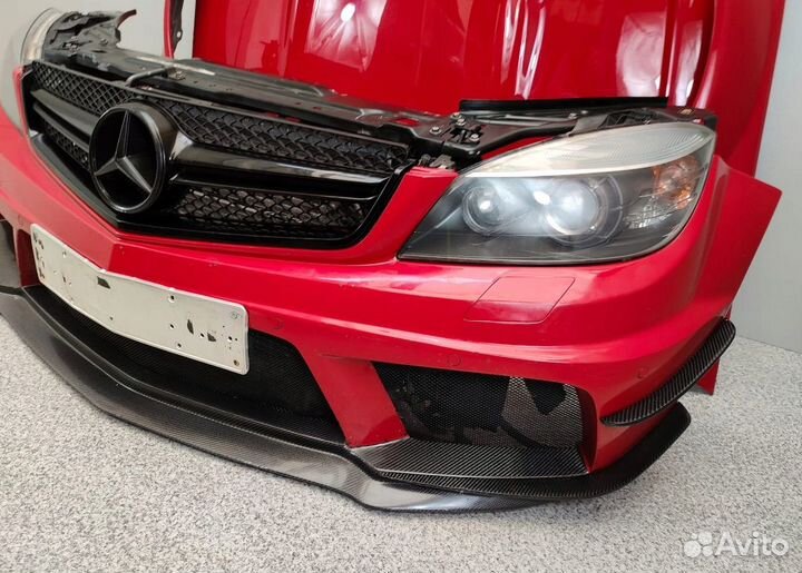 Mercedes C63 w204 AMG ноускат