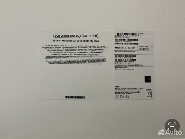 MacBook Air 15' M2 8/512GB Space Gray (2023)