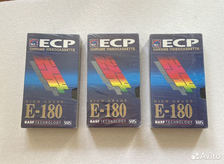 Видео кассеты новые