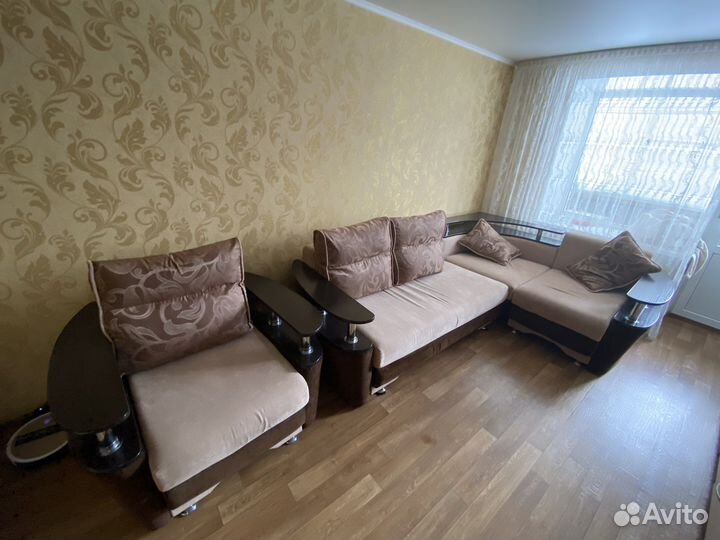 Диван+кресло-уголок