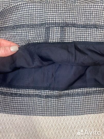 Юбка шерсть гусиная лапка